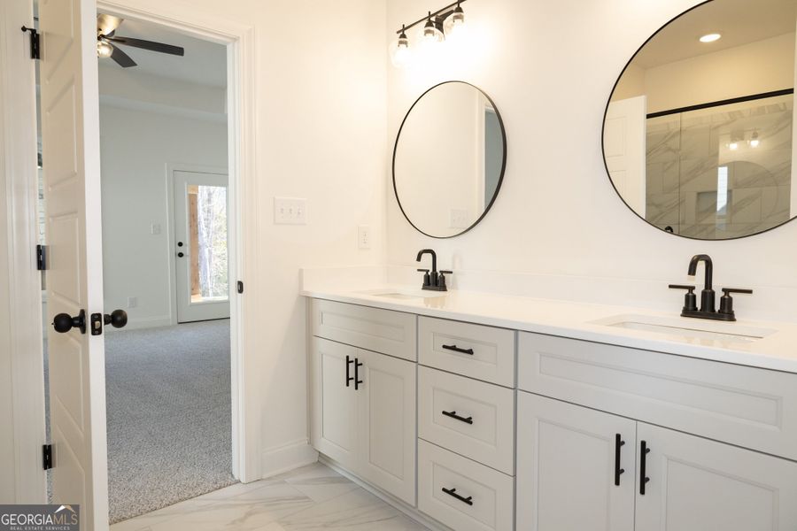 Furnished interior view inside a new home in Twelve Parks, Sharpsburg (Image 15).