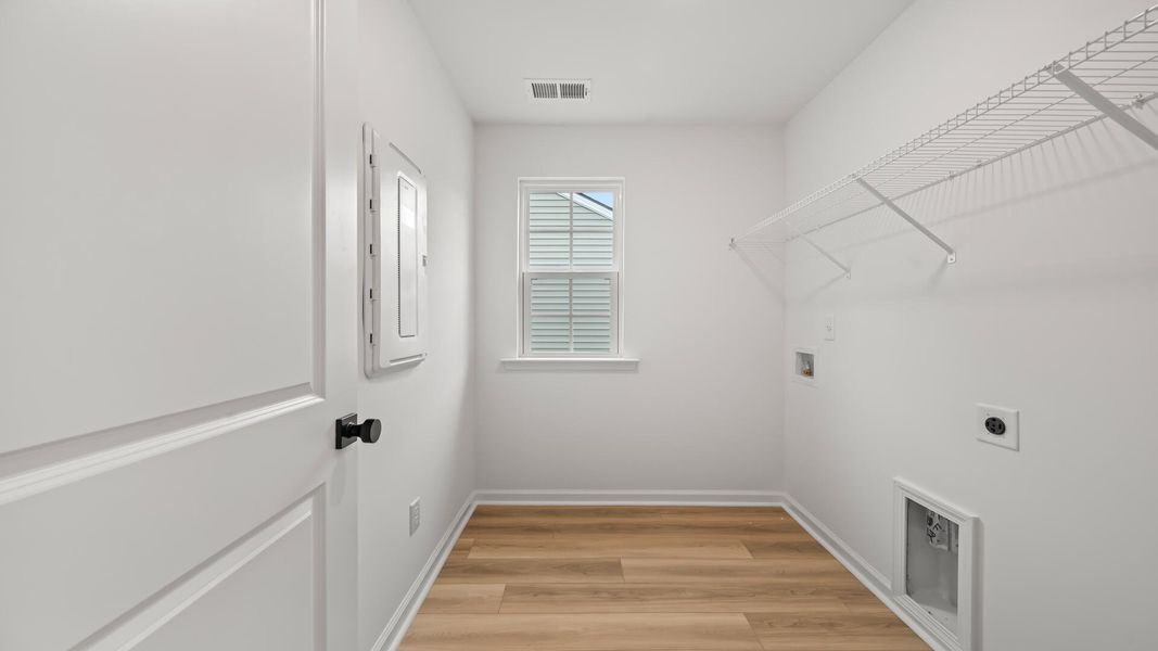 Spacious, unfurnished interior of a new home in Creekside at Andrews, Summerville (Image 30).