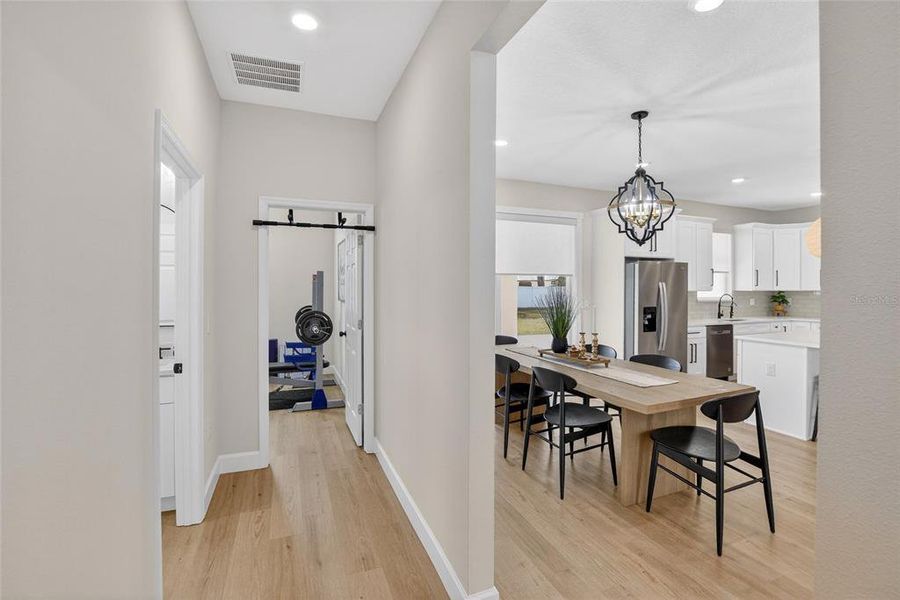 Furnished interior view inside a new home in , Plant City (Image 33).