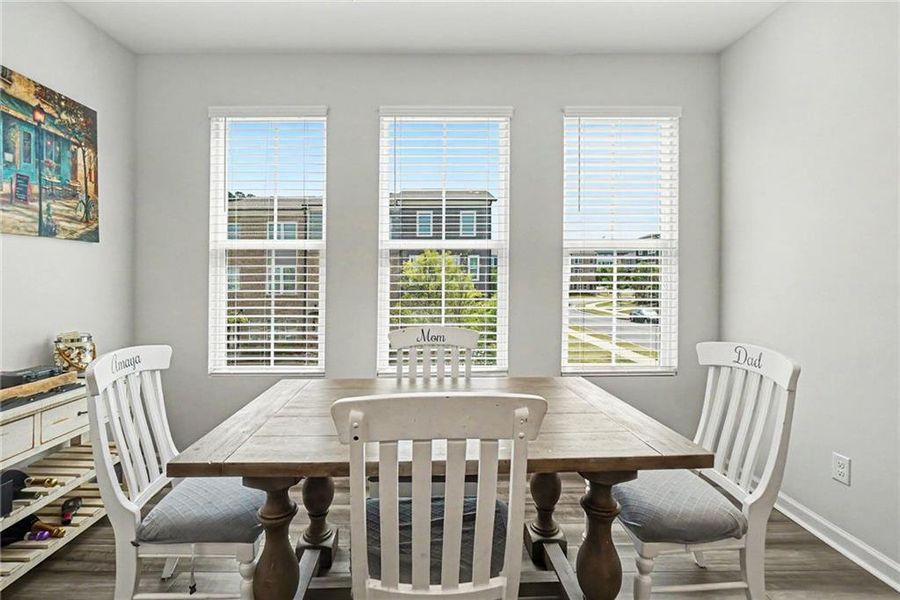 Furnished interior view inside a new home in , Acworth (Image 12).
