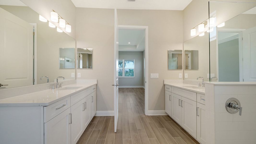 Furnished interior view inside a new home in Grand Palm, Venice (Image 18).