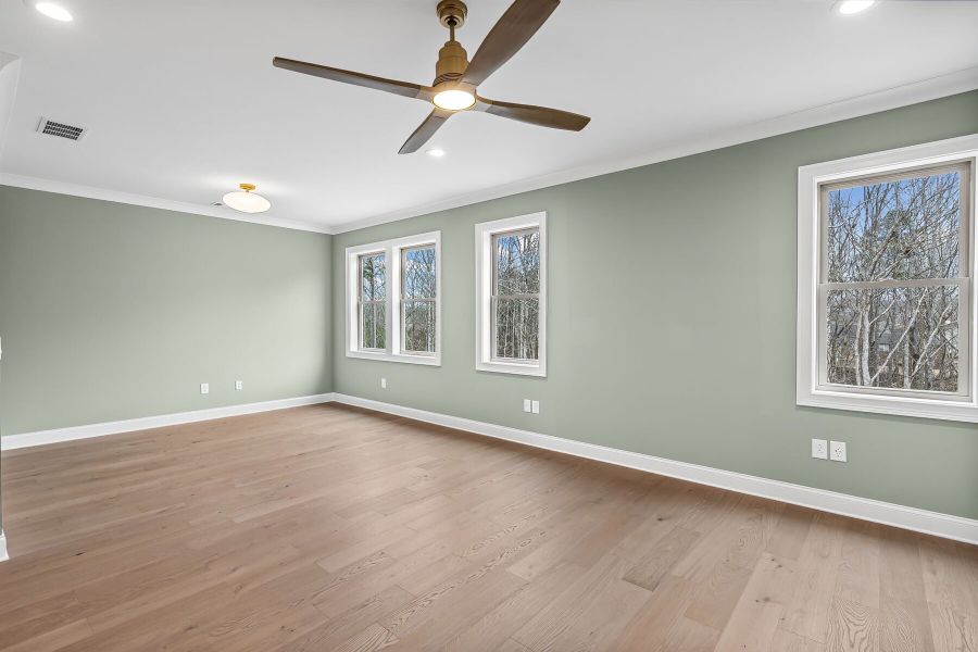 Representative unfurnished interior of a home built from the The Livingston by JW Collection in Laurel View, Suwanee (Image 22). Representative unfurnished interior of a home built from the The Livingston by JW Collection in Laurel View, Suwanee (Image 22).