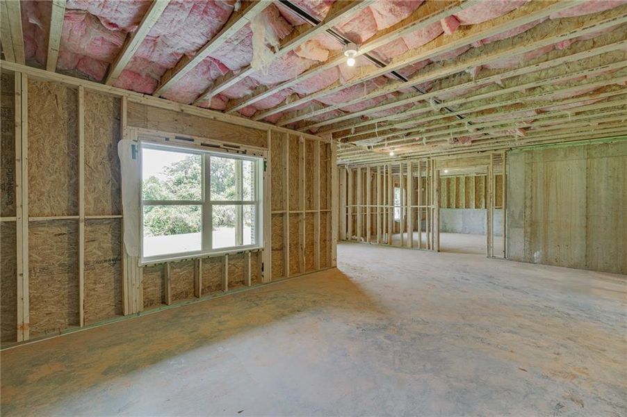 In-progress construction of a new home in , Buford, GA (Image 55). In-progress construction of a new home in , Buford, GA (Image 55).