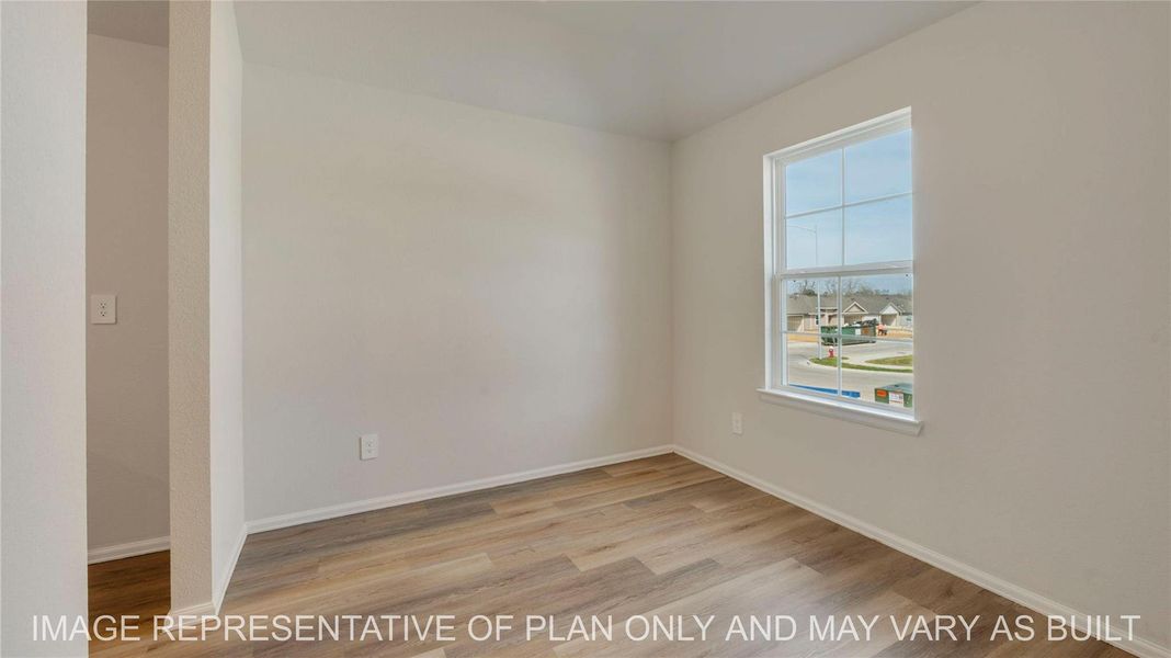 Spacious, unfurnished interior of a new home in Wilkins Valley, Brenham (Image 7).