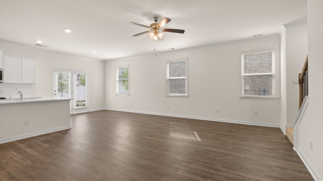 Spacious, unfurnished interior of a new home in Independence Villas and Townhomes, Loganville (Image 14).