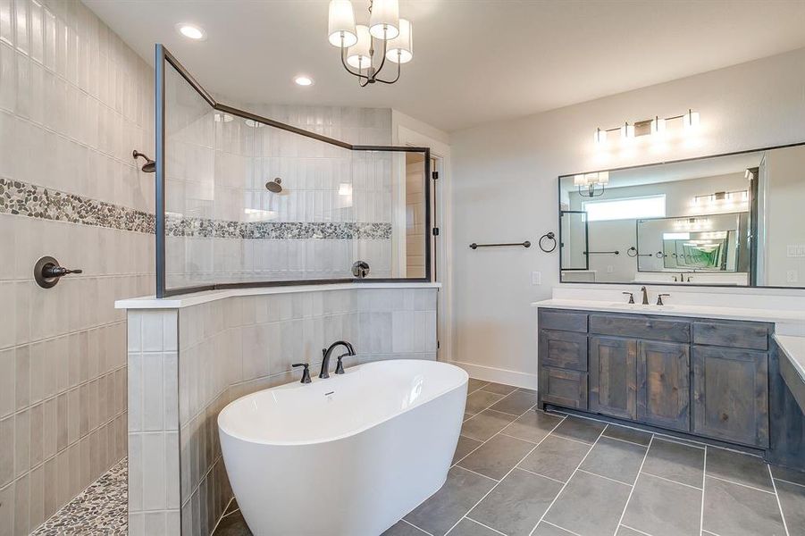 Furnished interior view inside a new home in , Waxahachie (Image 11). Furnished interior view inside a new home in , Waxahachie (Image 11).