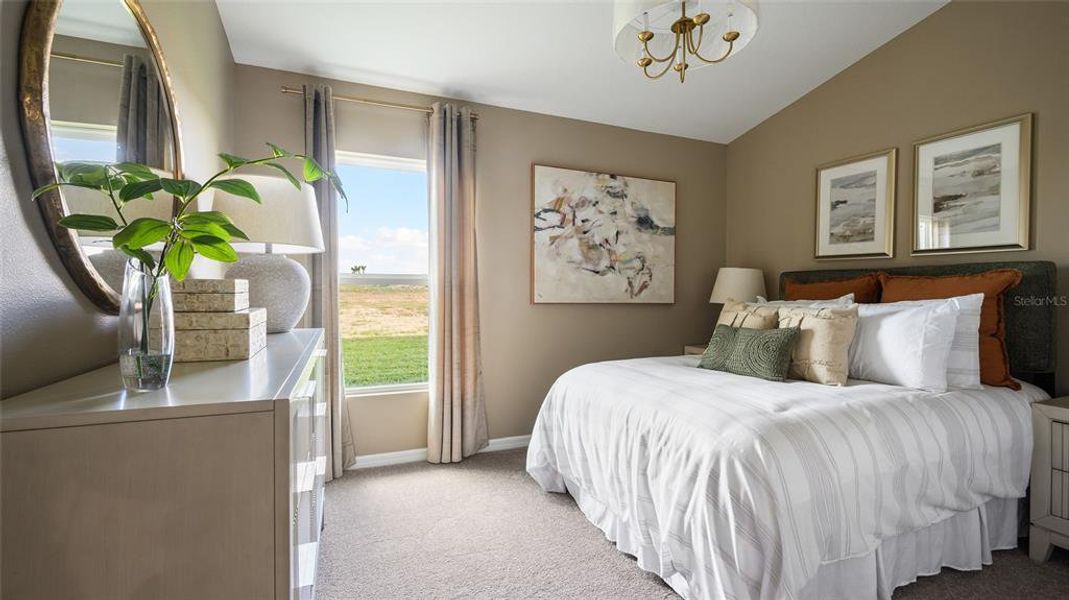 Furnished interior view inside a new home in Crosswinds, Haines City (Image 16).
