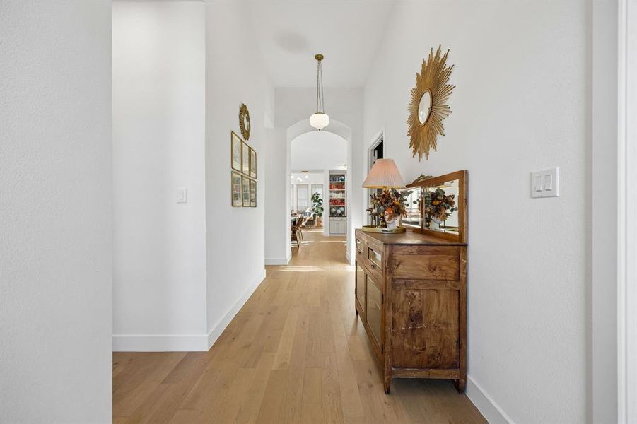 Furnished interior view inside a new home in , Rockwall (Image 38).