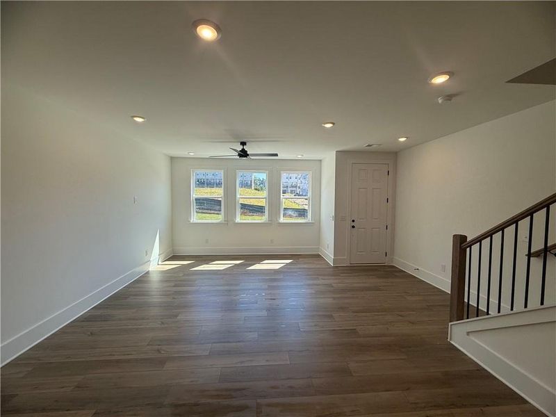 Spacious, unfurnished interior of a new home in Park Vue, Atlanta (Image 28). Spacious, unfurnished interior of a new home in Park Vue, Atlanta (Image 28).