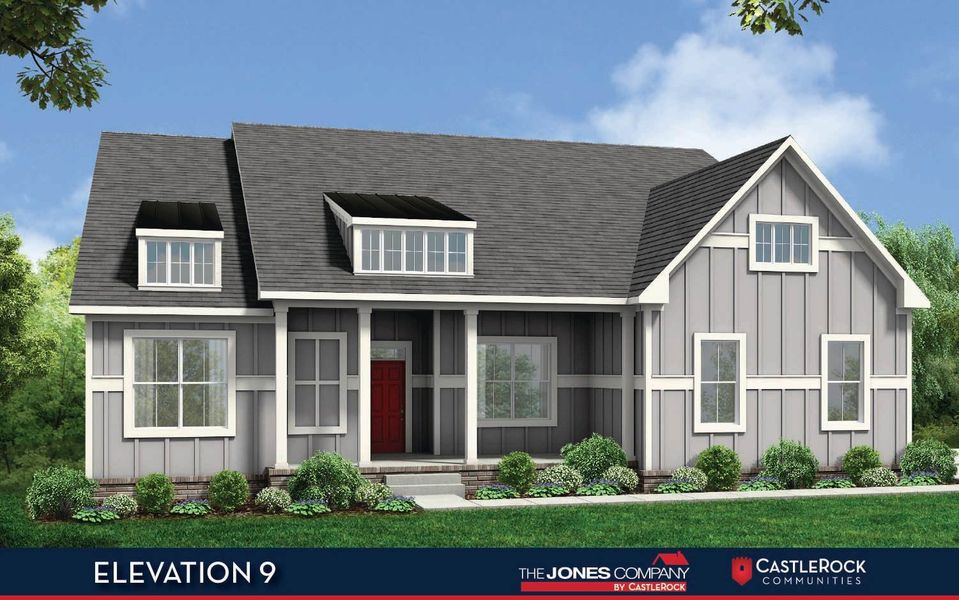 Representative exterior photo of a completed home built from the Dresden by CastleRock Communities in Belvoir, Fairview, TN (Image 21).