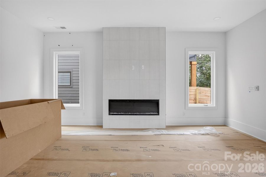 In-progress construction of a new home in , Charlotte, NC (Image 32).