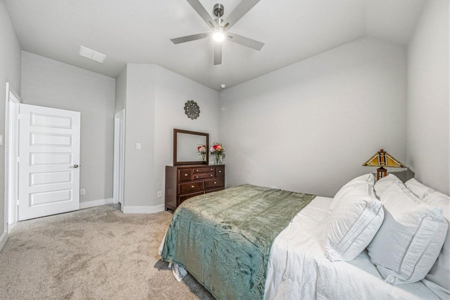 Furnished interior view inside a new home in Morton Creek Ranch, Katy (Image 8).