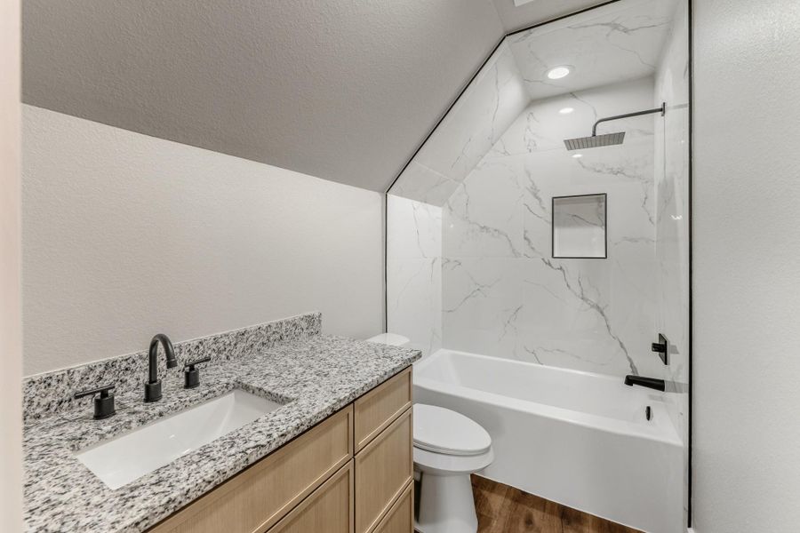 Furnished interior view inside a new home in , Huntsville (Image 17).