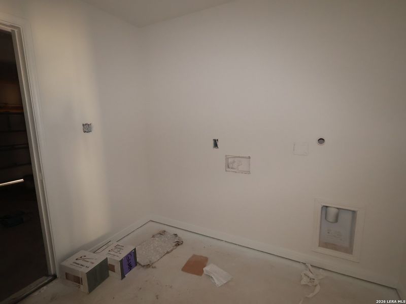 In-progress construction of a new home in Paloma Park, Converse, TX (Image 25). In-progress construction of a new home in Paloma Park, Converse, TX (Image 25).