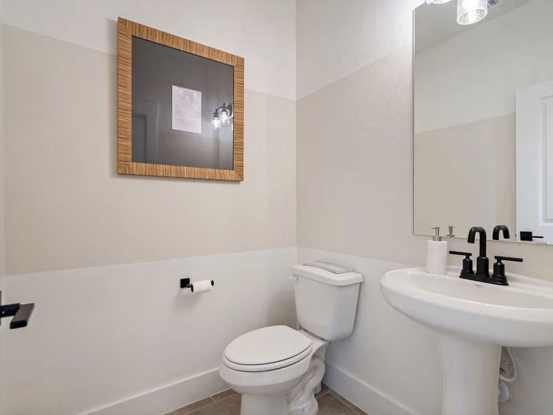 Furnished interior view inside a new home in Lake Park Villas, Wylie (Image 4).