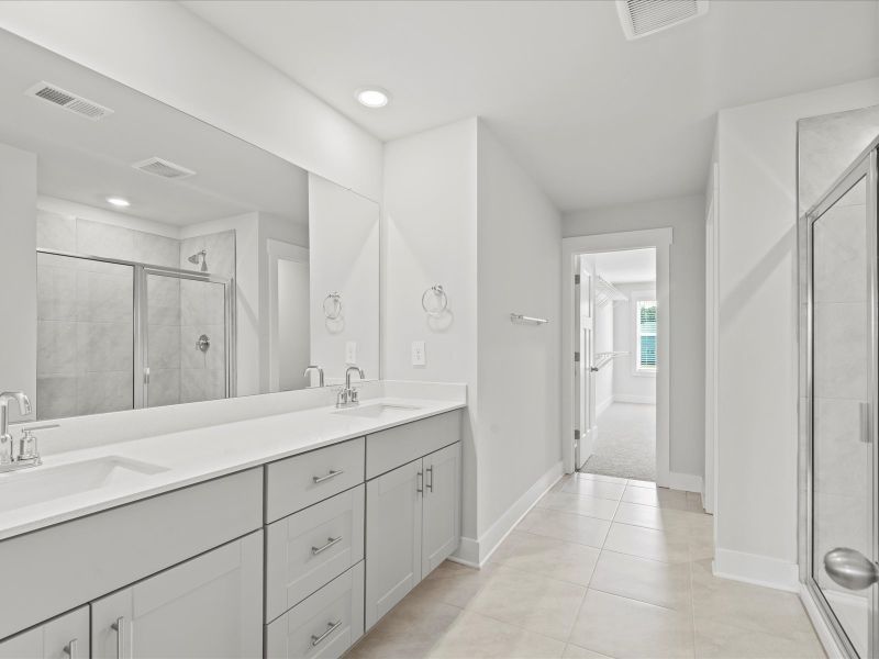 Furnished interior view inside a new home in Ashby Woods, Boiling Springs (Image 6).
