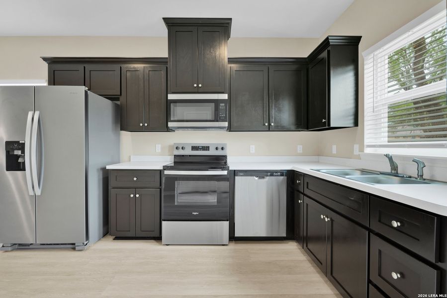 Furnished interior view inside a new home in , San Antonio (Image 6).