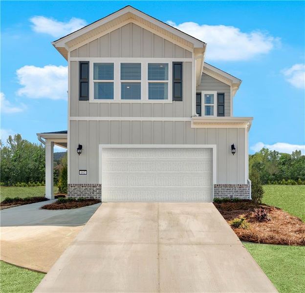 Front exterior of a home in the Salacoa community, located in Calhoun, GA (Image 2). Front exterior of a home in the Salacoa community, located in Calhoun, GA (Image 2).