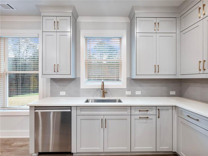 Furnished interior view inside a new home in , Buford (Image 15).