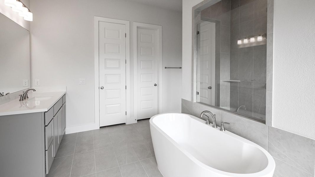 Furnished interior view inside a new home in Juniper Springs, Lockhart (Image 14).