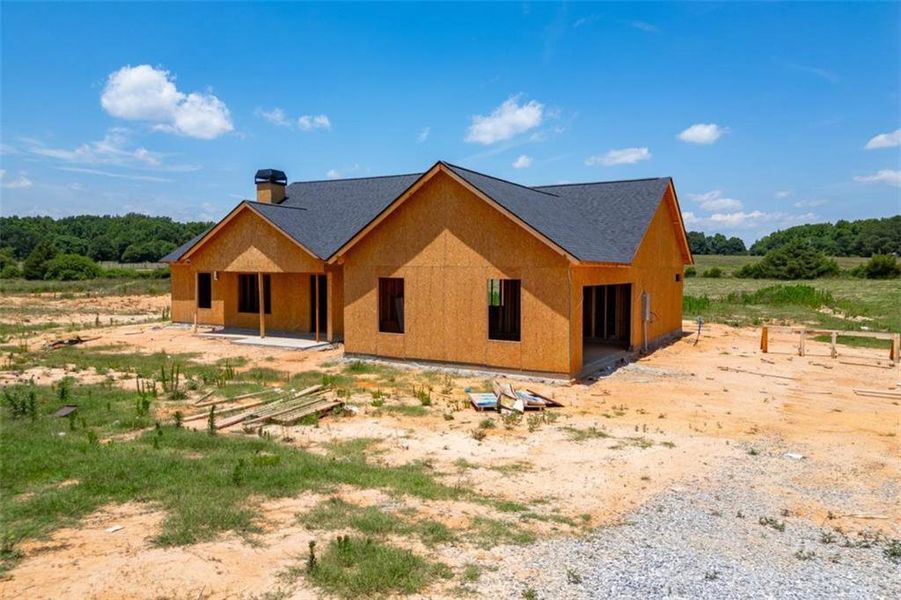 In-progress construction of a new home in , Hartwell, GA (Image 5). In-progress construction of a new home in , Hartwell, GA (Image 5).