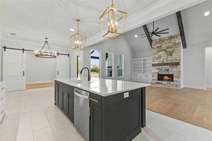 Furnished interior view inside a new home in , Caddo Mills (Image 2). Furnished interior view inside a new home in , Caddo Mills (Image 2).