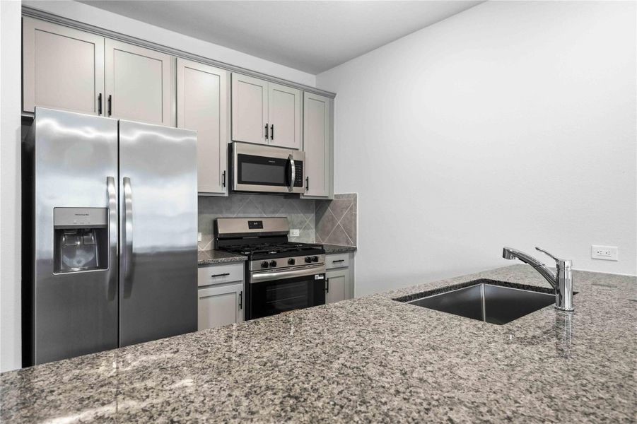 Furnished interior view inside a new home in , Houston (Image 6).