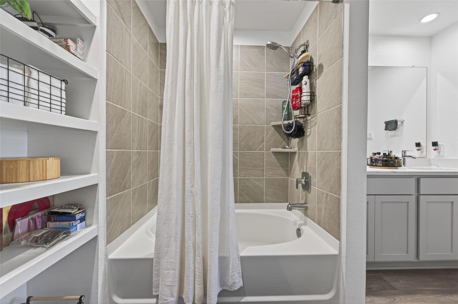 Furnished interior view inside a new home in , Spring (Image 42). Furnished interior view inside a new home in , Spring (Image 42).