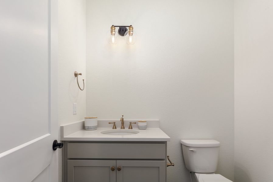 Furnished interior view inside a new home in Westerly, Erie (Image 36).