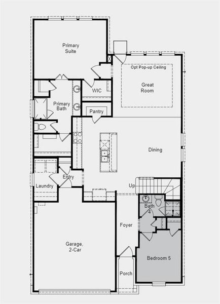 Structural options added include: Downstairs guest suite.