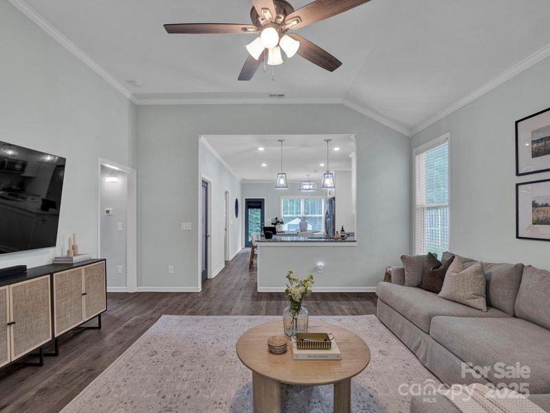 Furnished interior view inside a new home in , Stanley (Image 18).