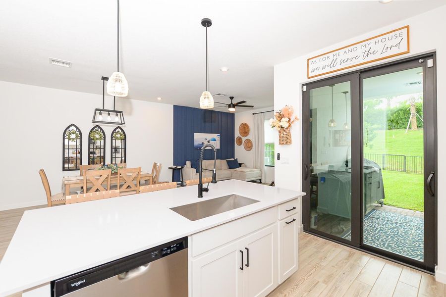 Furnished interior view inside a new home in , Port St. Lucie (Image 31).