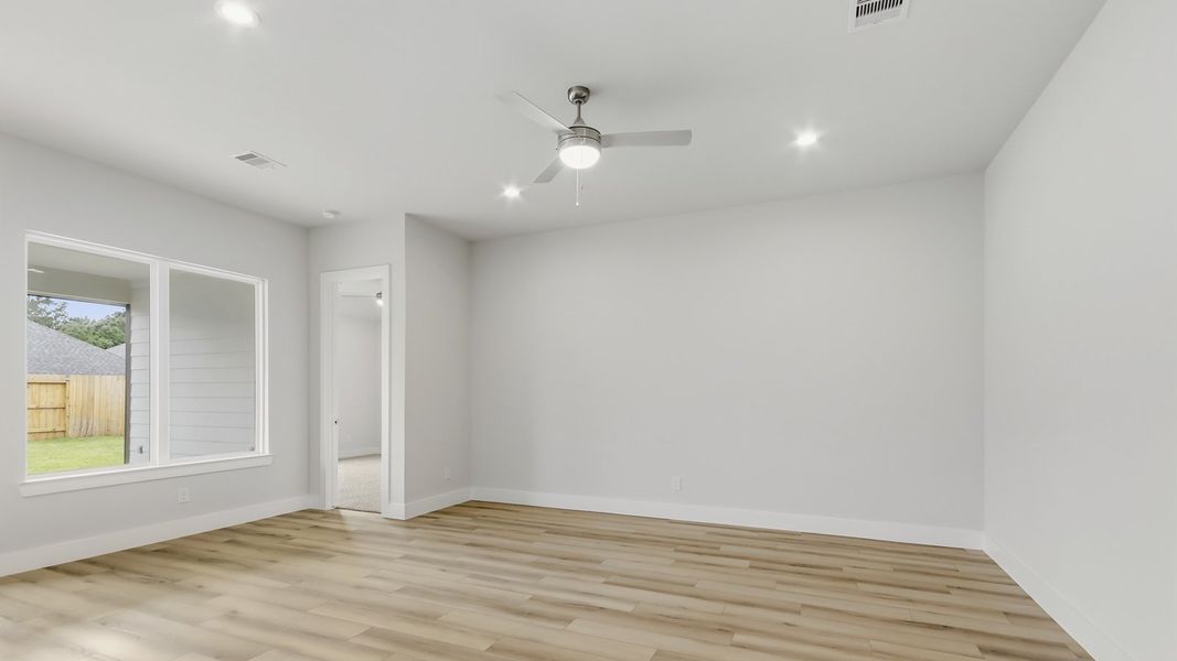 Representative unfurnished interior of a home built from the Pearl by D.R. Horton in Mill Creek Estates, Magnolia (Image 14). Representative unfurnished interior of a home built from the Pearl by D.R. Horton in Mill Creek Estates, Magnolia (Image 14).