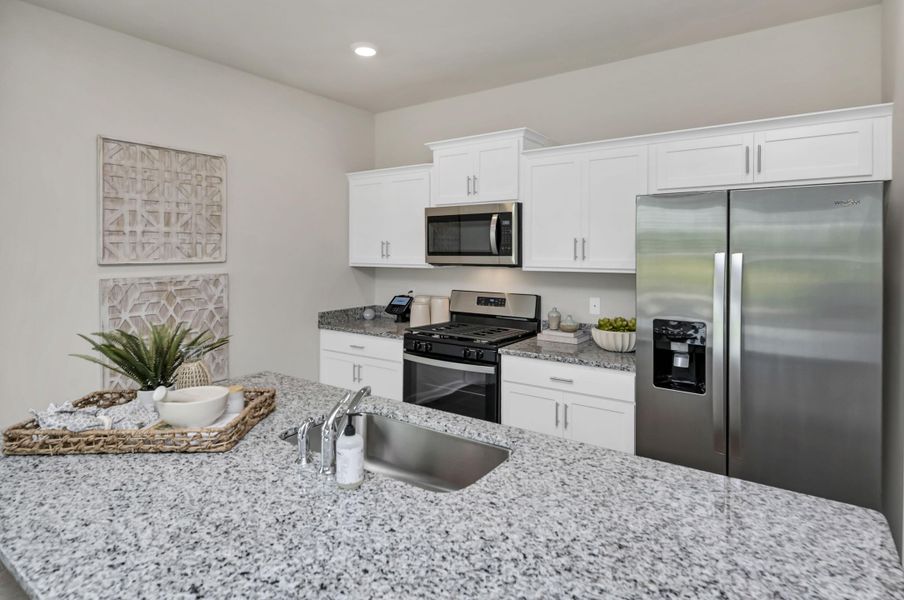 Furnished interior view inside a new home in Mulberry Landing, Orangeburg (Image 14).