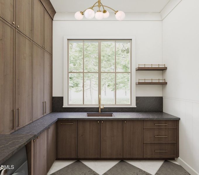 The Westbrook utility room 1 The Westbrook utility room 1