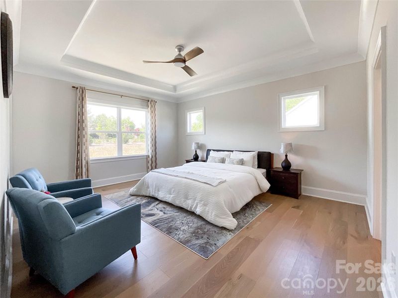 Furnished interior view inside a new home in , Huntersville (Image 30).