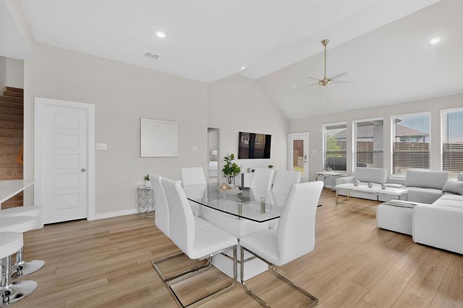 Furnished interior view inside a new home in Oakmont Park, Red Oak (Image 12).
