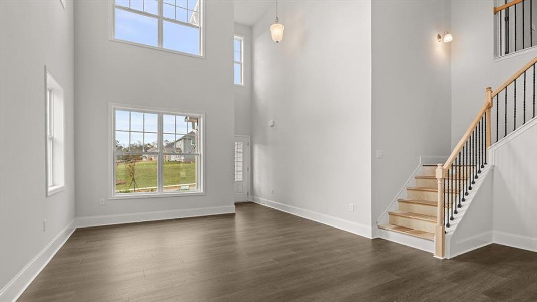 Spacious, unfurnished interior of a new home in Thalley Creek Estates, Cumming (Image 40).
