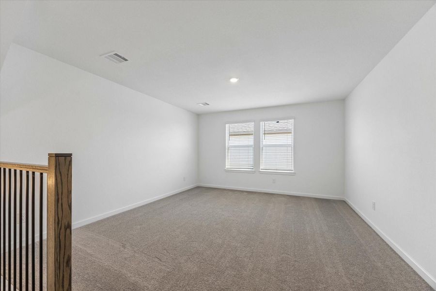 Spacious, unfurnished interior of a new home in Bridge Creek 45s and 50s, Cypress (Image 39).