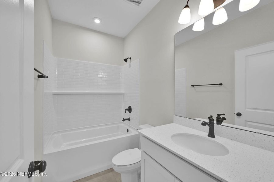 Furnished interior view inside a new home in Landing at Olde Florida, St. Augustine (Image 7).