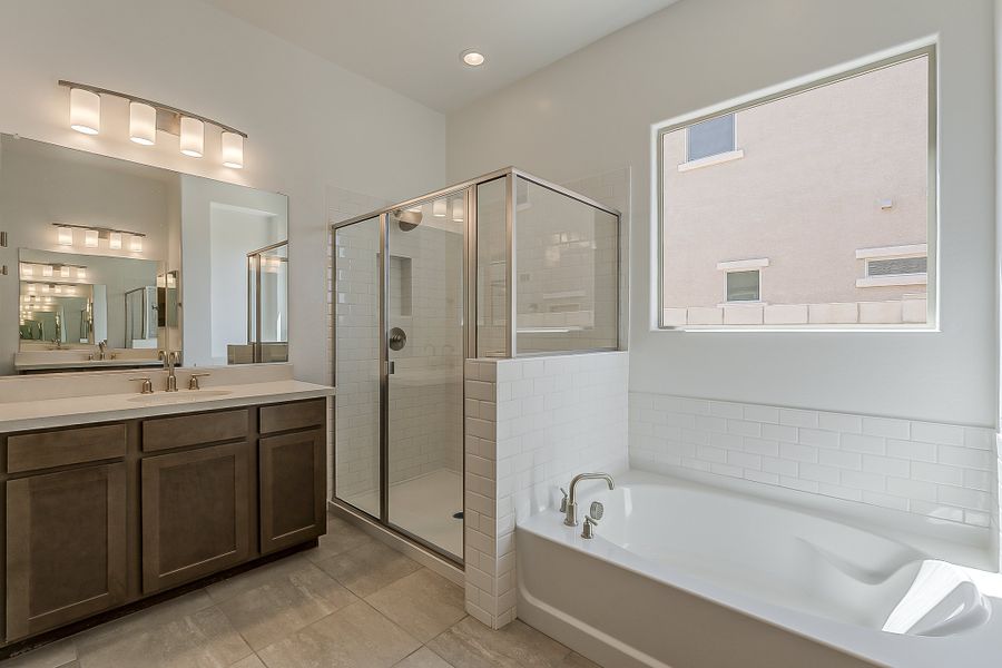 Furnished interior view inside a new home in Mirada Crossing, Goodyear (Image 8).