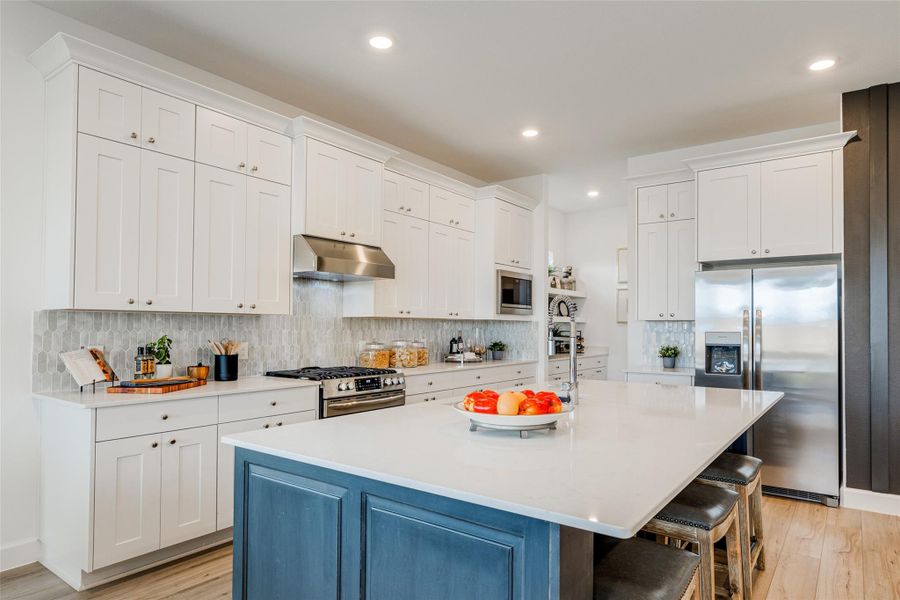 Furnished interior view inside a new home in Anniston, Katy (Image 34).