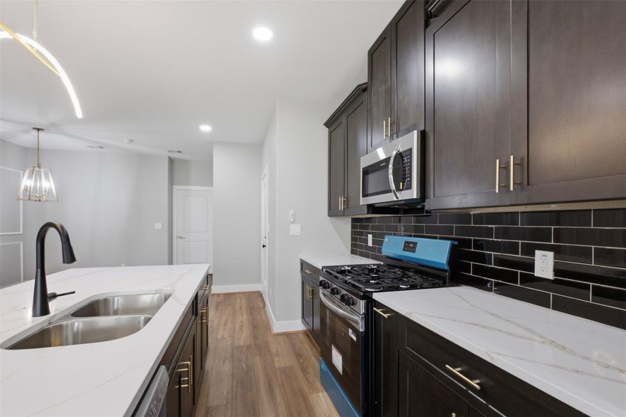 Furnished interior view inside a new home in , Houston (Image 6).