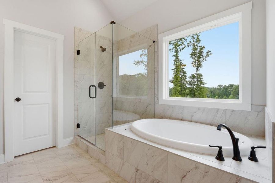 Furnished interior view inside a new home in , Monroe (Image 12).