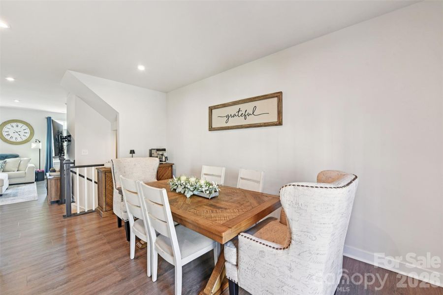 Second Floor Dining Space Second Floor Dining Space