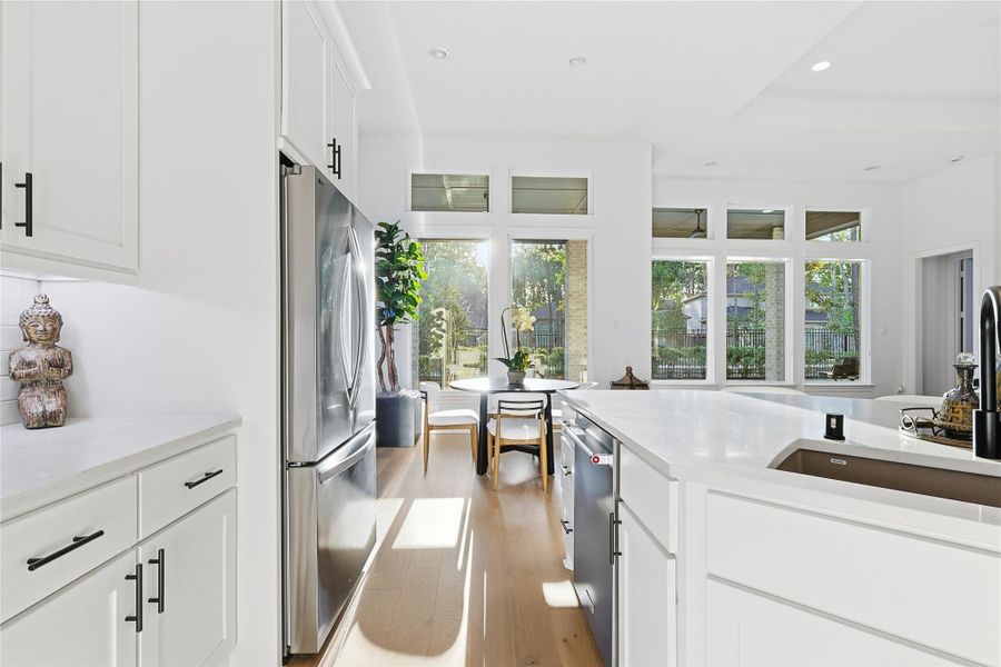 Furnished interior view inside a new home in , Porter (Image 13).