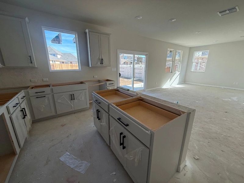 In-progress construction of a new home in Berry Creek Highlands, Georgetown, TX (Image 11). In-progress construction of a new home in Berry Creek Highlands, Georgetown, TX (Image 11).