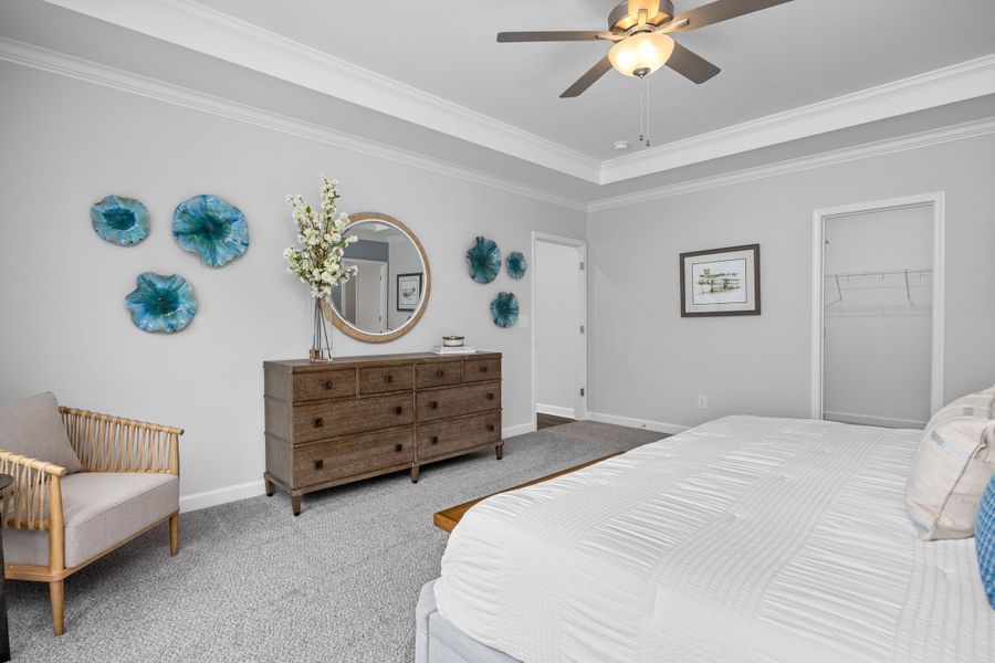 Representative furnished interior of a home built from the The Magnolia A by Davidson Homes LLC in Wendell Ridge, Wendell (Image 27).
