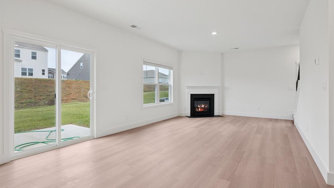 Spacious, unfurnished interior of a new home in Millstone Village, Morristown (Image 8). Spacious, unfurnished interior of a new home in Millstone Village, Morristown (Image 8).