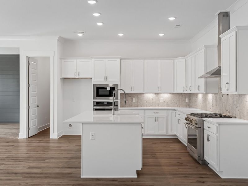 Furnished interior view inside a new home in Shelton Square, Murfreesboro (Image 9).